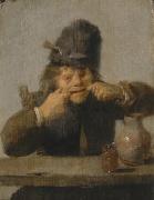 Adriaen Brouwer, Youth Making a Face